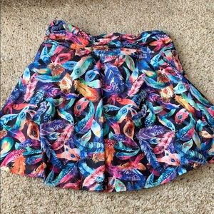 Dona Jo skirt with shorts underneath